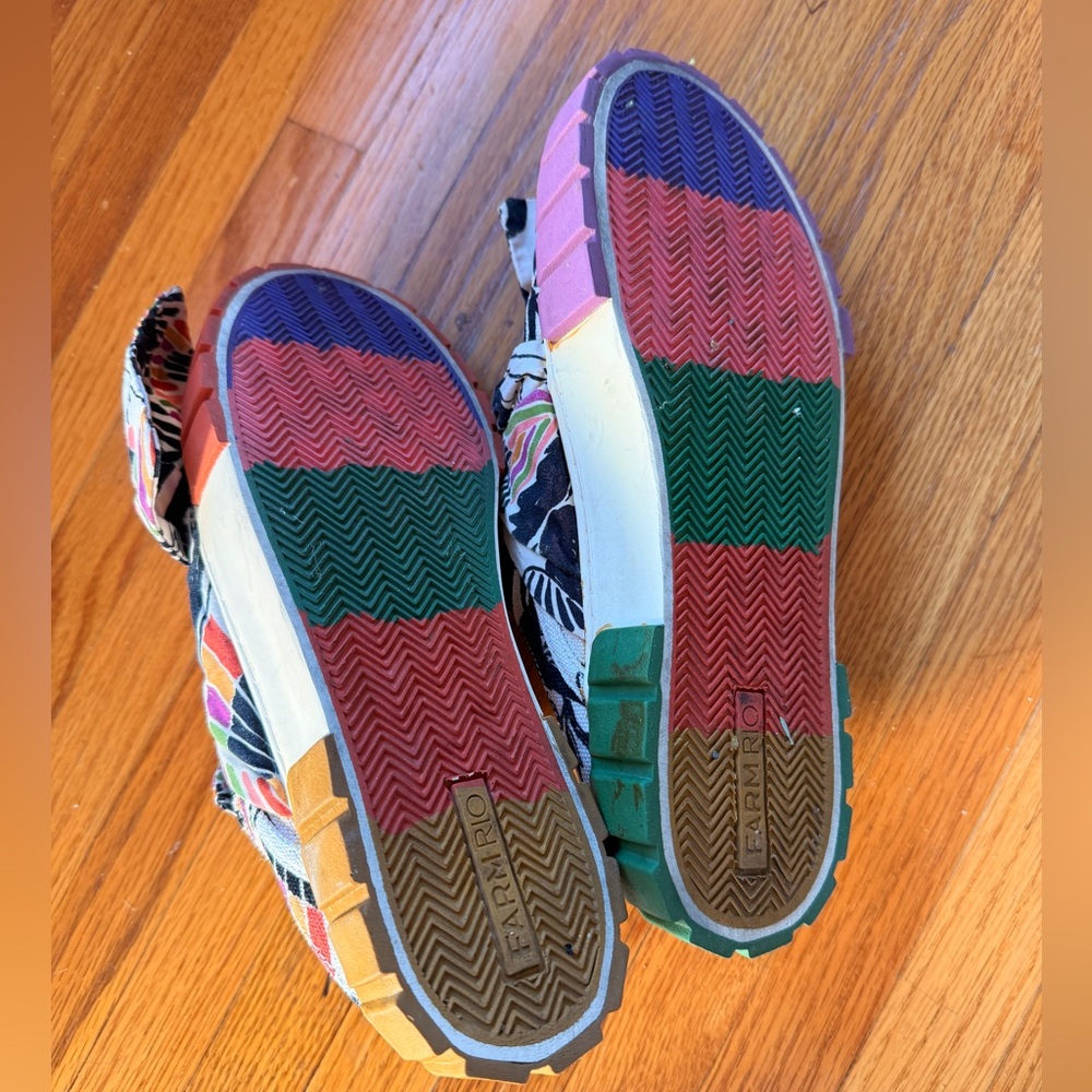 Farm Rio Birds Platform Mule Sneakers - Picture 3 of 6
